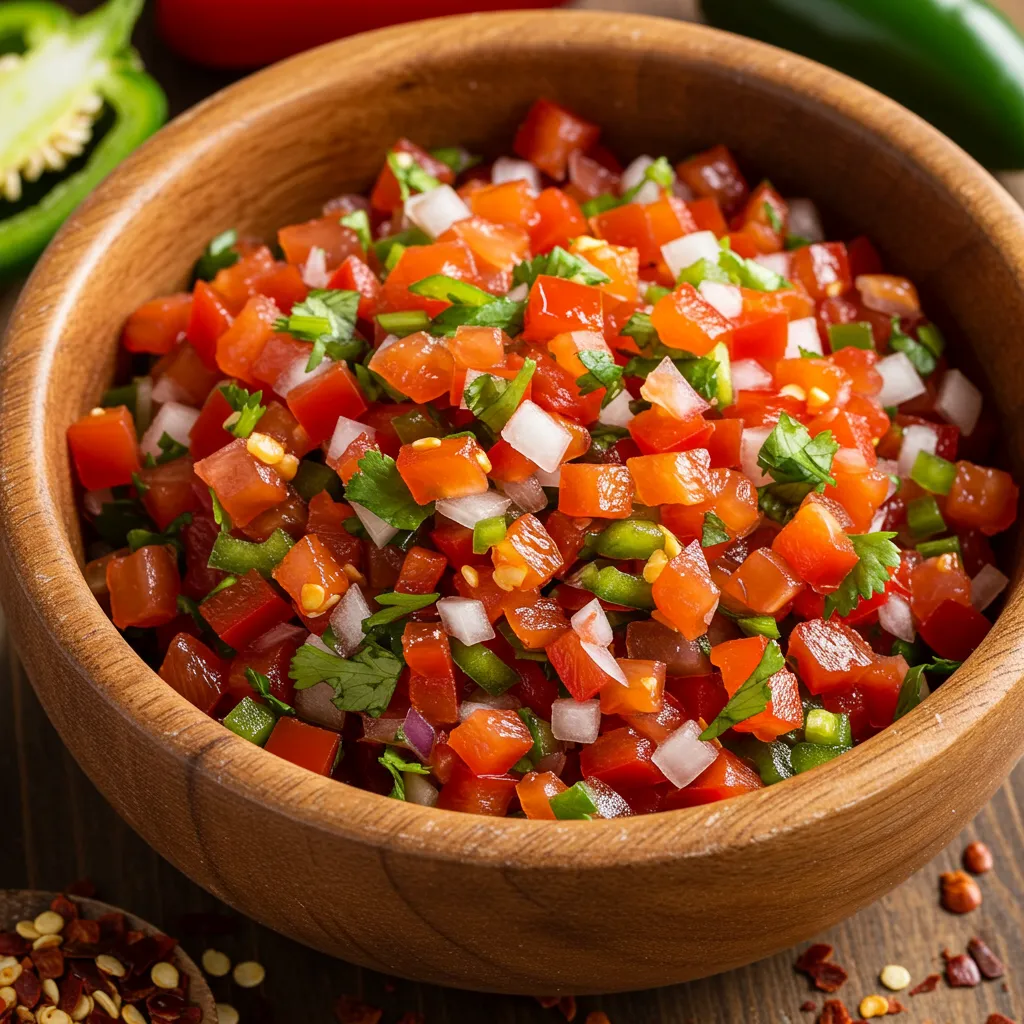 Homemade Fire Salsa - tertiary view
